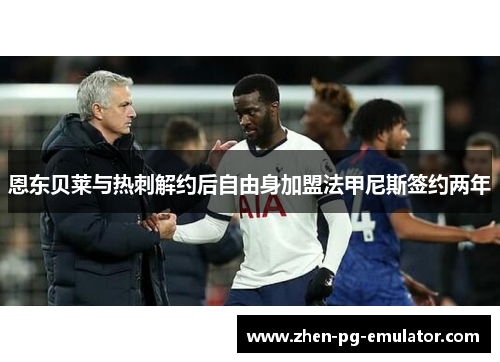 恩东贝莱与热刺解约后自由身加盟法甲尼斯签约两年 恩东贝莱与热刺解约后自由身加盟法甲尼斯签约两年